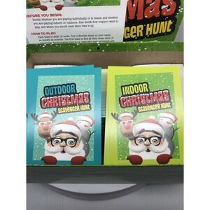 Christmas Scavenger Hunt &‎ Activity Family Game Night Fun Ages 6+ Holiday Game